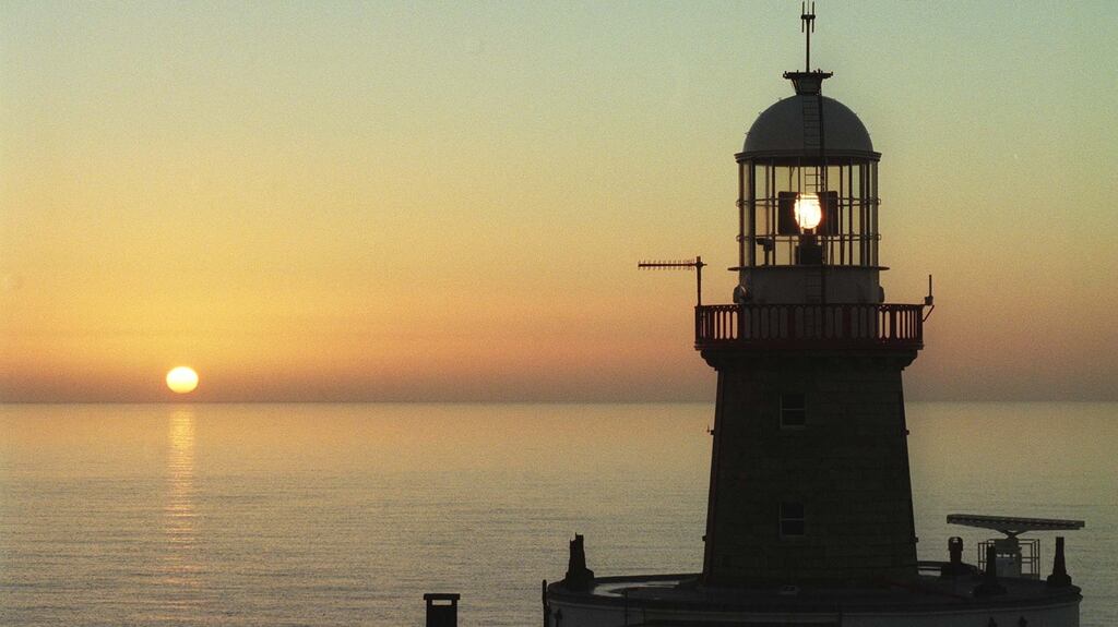 Sunrise at the Baily lighthouse in Howth, Co Dublin on New Years Day. Photograph: Frank Miller