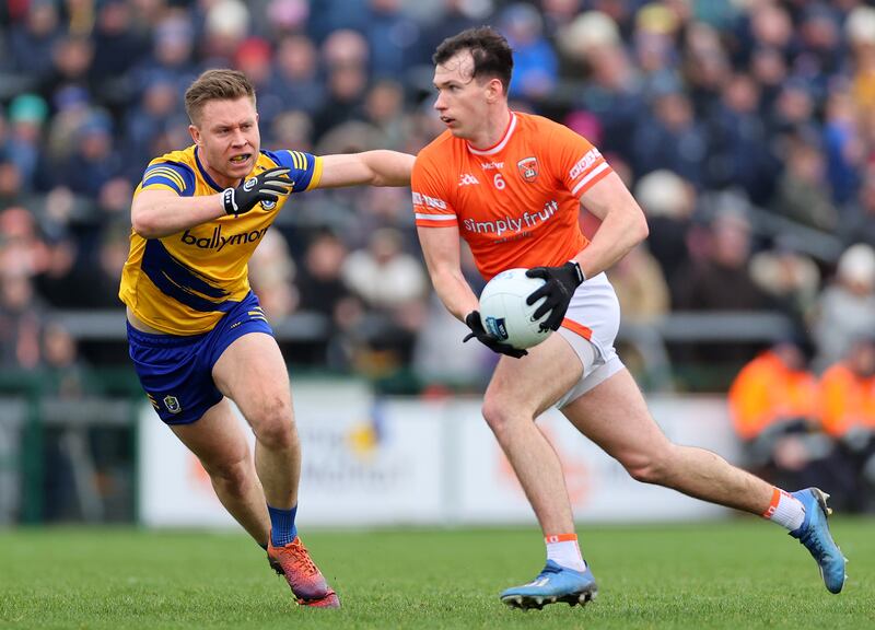 Armagh's Barry McCambridge, brother of Clodagh. Photograph: James Crombie/Inpho