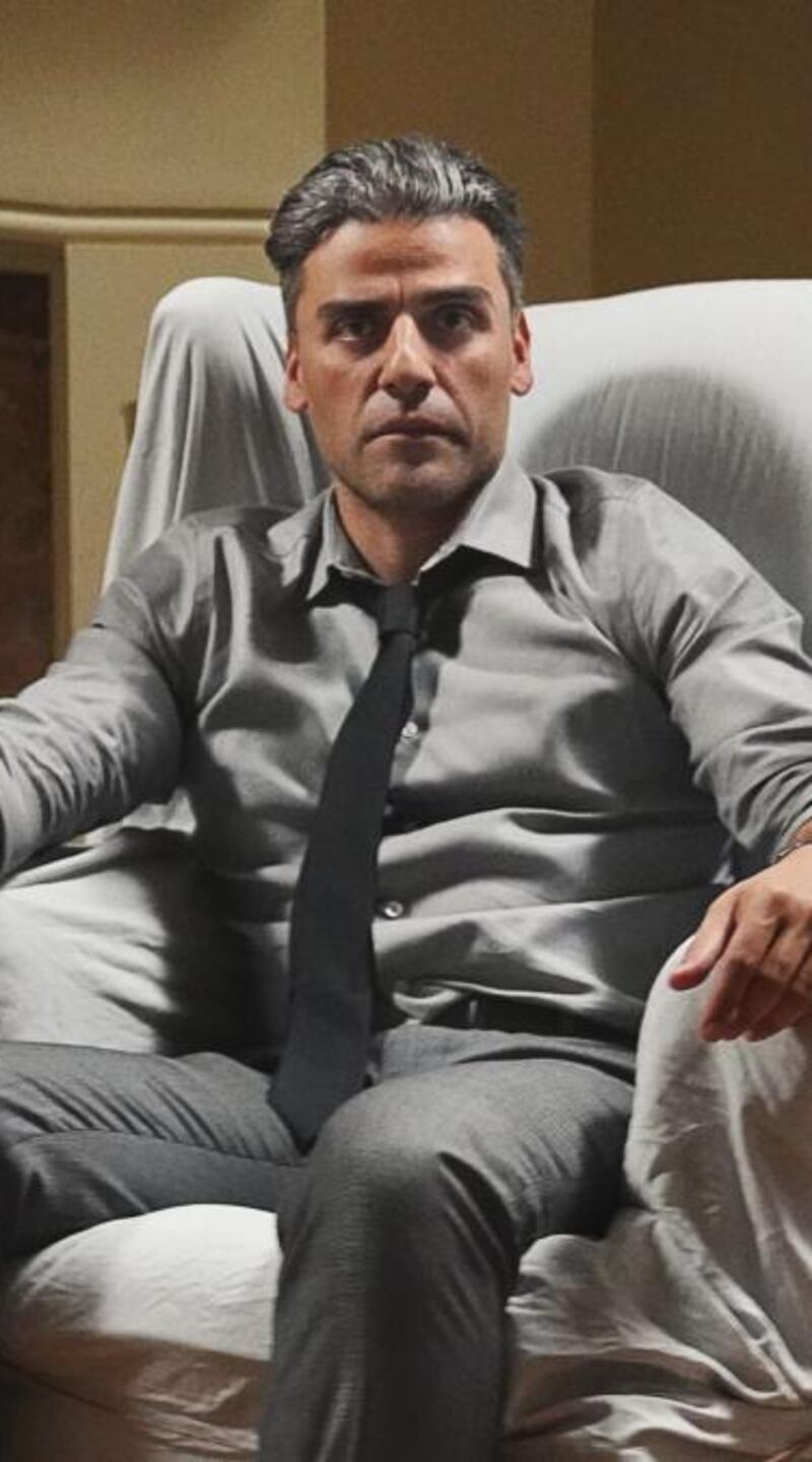 Oscar Isaac in The Card Counter