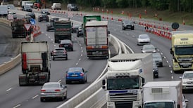 M7 upgrade: All three lanes now open but at reduced speed limit