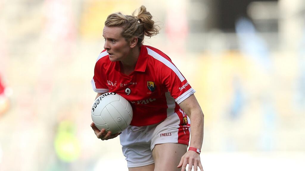 Cork’s Briege Corkery. Photograph: Ryan Byrne/Inpho