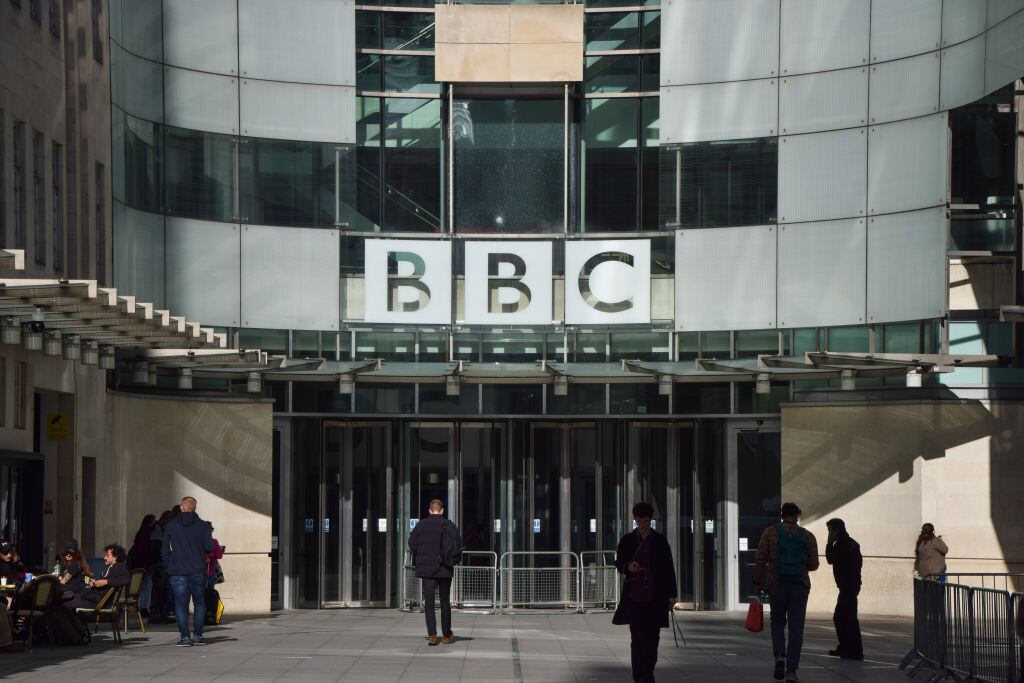 Broadcasting House, the BBC’s headquarters in central London. Photograph: Getty Images