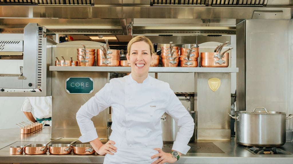 Clare Smyth: “When I’d go home to my parents’ house for Christmas, they’d put the turkey in the oven at 6am and we’d eat it at 6pm.”