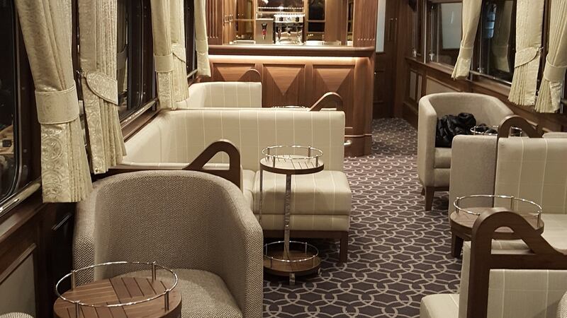 The train will function as a five-star hotel on rails and most meals will be catered on board
