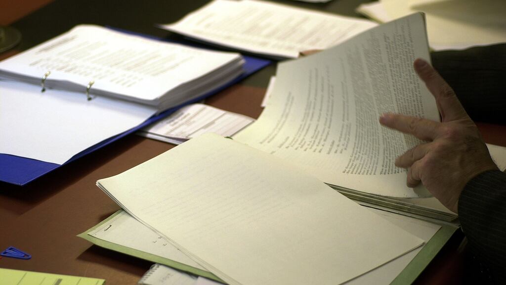 Official documents at the National Archives. A growing number of public bodies are scanning past publications to make them more widely available. Photograph: Eric Luke