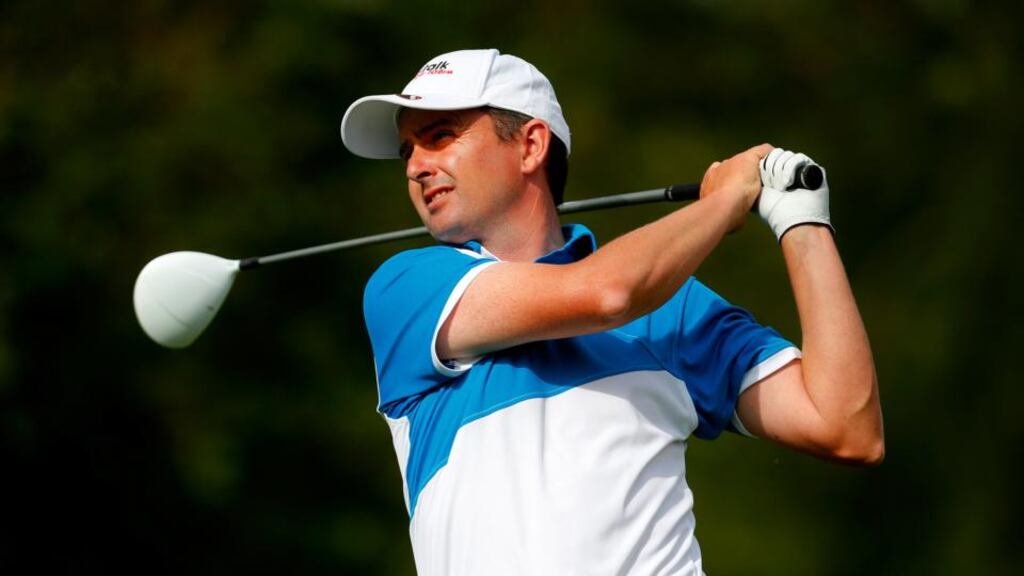 Peter Lawrie carded a five-under 66 in the first round of the Made in Denmark tournament in Farso. Photograph: Paul Thomas/Getty Images