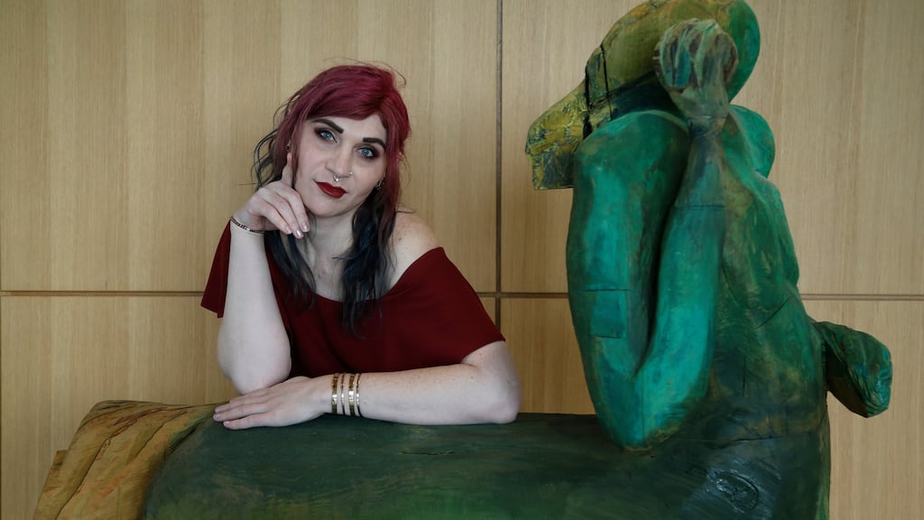 Sonia Kolasinska who has reached a settlement with the owners of Madigan’s bar in O’Connell Street after she was refused service there last summer. Photograph: Nick Bradshaw