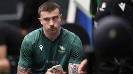 Coach says Connacht taking a ‘wait and see’ approach after Mack Hansen referee comments