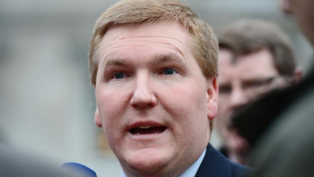 When Fianna Fáil’s Michael McGrath started to ask questions about the economy in the Dáil yesterday, the Taoiseach looked almost grateful. Photograph: Alan Betson