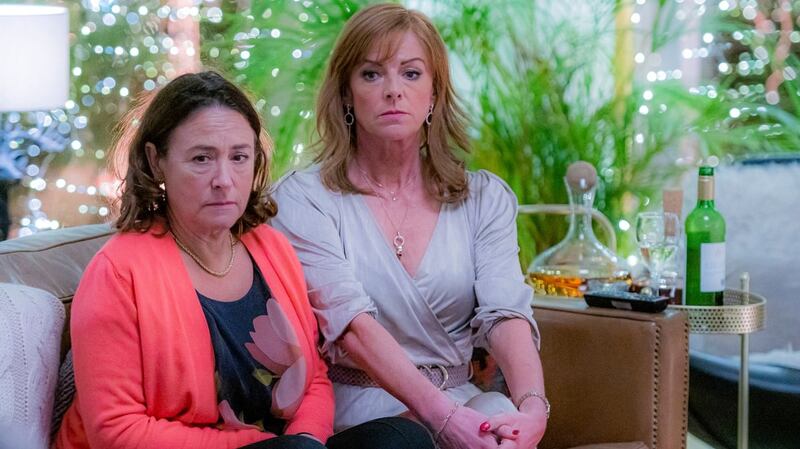 Doon Mackichan and Arabella Weir in the previous season of Two Doors Down