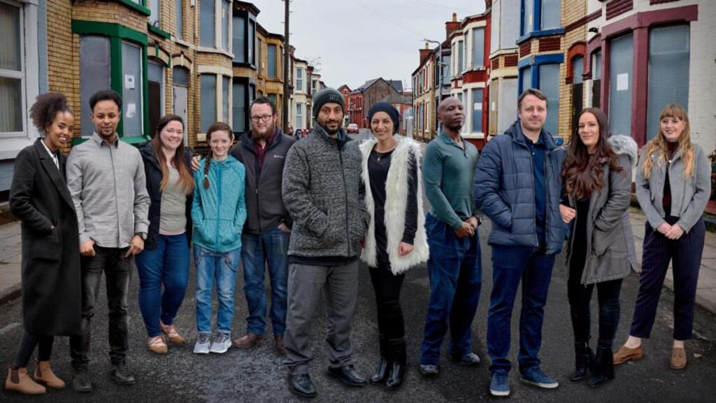 £1 for a house: some of the Liverpool housebuyers. Photograph: Channel 4