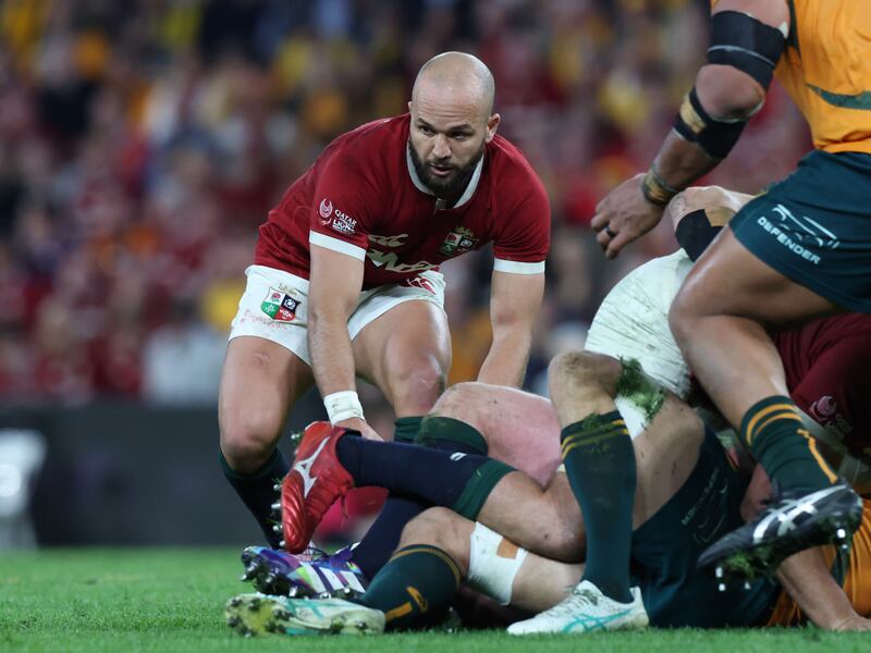 Jamison Gibson-Park showed his class for the Lions in the first Test against Australia. Photograph: Billy Stickland/Inpho