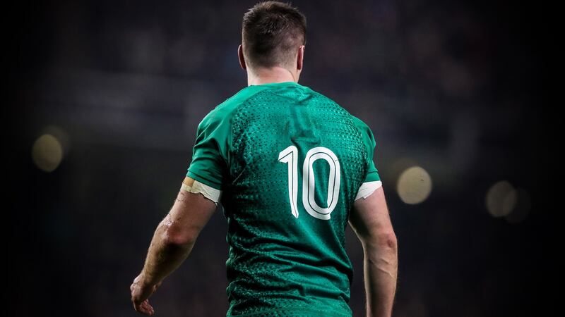 Johnny Sexton: Ireland’s most important player this year? Photograph:   Billy Stickland/Inpho