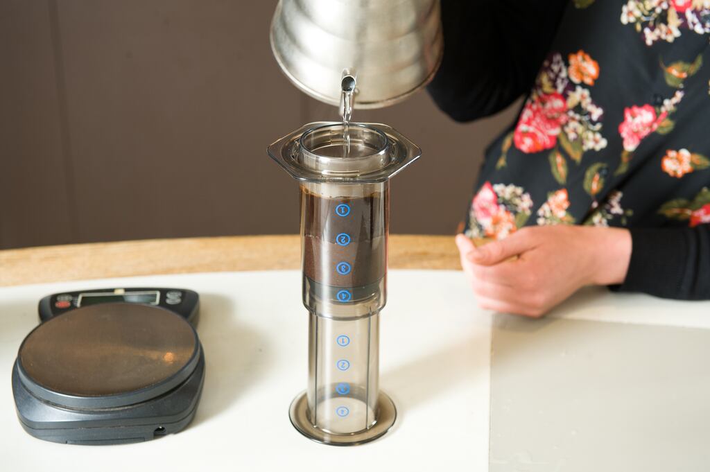 Alan Adler ignored much of 21st-century capitalism’s conventional wisdom about how to run a successful business and workplace as he brought the AeroPress to market. Photograph: Will Ireland/Future via Getty Images