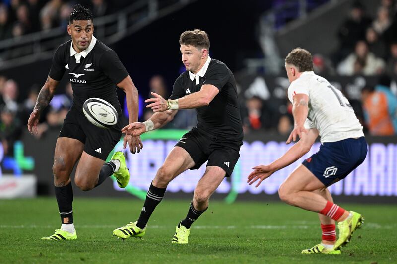 Brilliant as he is, Beauden Barrett cannot go on forever. Photograph: Joe Allison/Getty Images