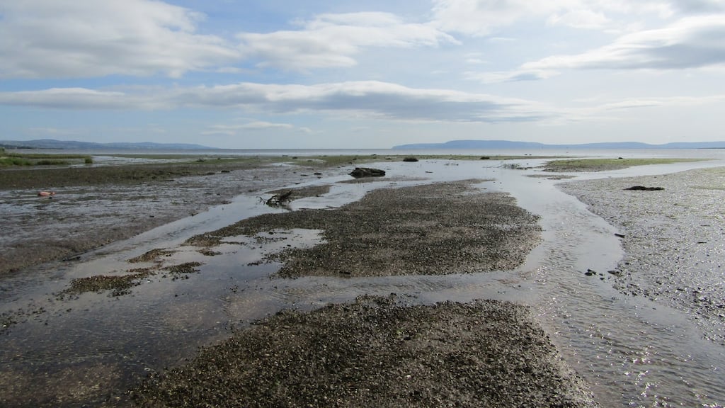The estuary on Lough Foyle which marks the start of the border between Derry and Donegal. Even the control of Lough Foyle for fishery purposes remains unclear.