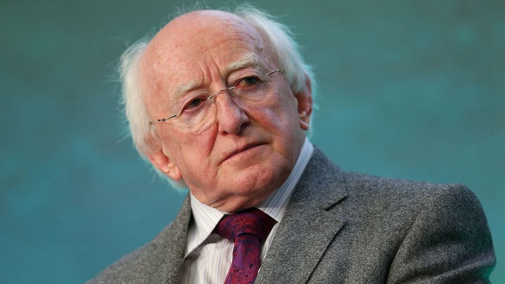 Michael D Higgins: If the President was to decline a request for an election, the Taoiseach would be forced to resign. Photograph: Julien Behal/PA Wire
