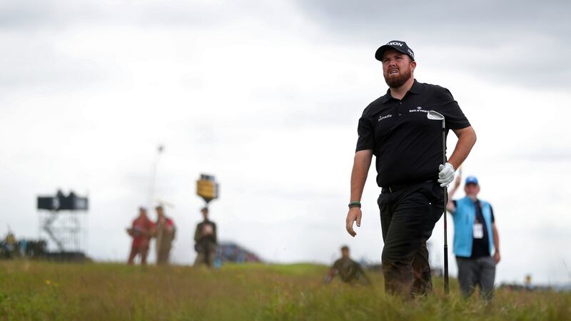 Shane Lowry shot a second-consecutive 67 at Portrush. Photograph: David Davies/PA