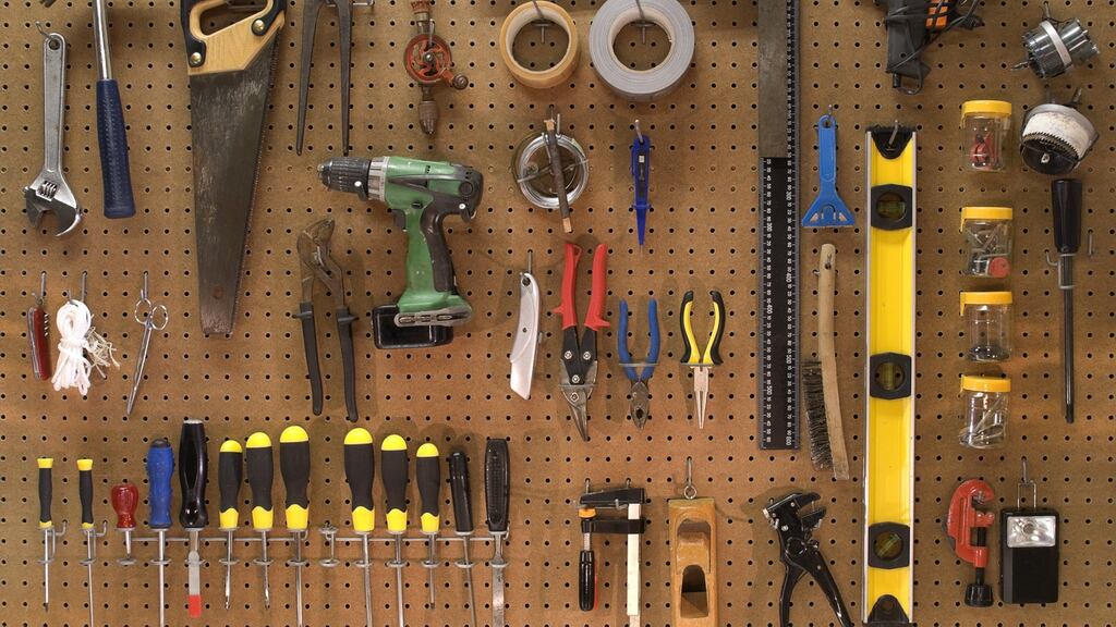 A $55 yearly subscription gets you a serious array of power tools, with staff who organise their lending and maintenance. Photograph: Getty