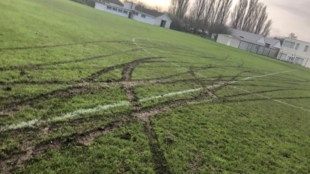 The Whitehall VEC pitches were damaged by vandals
