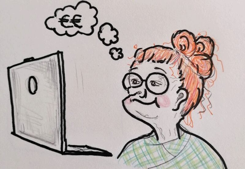 An chéad lá a chonaic sé Prionsíosa nuair a bhí sé sa mheánscoil, thit sé i ngrá léi