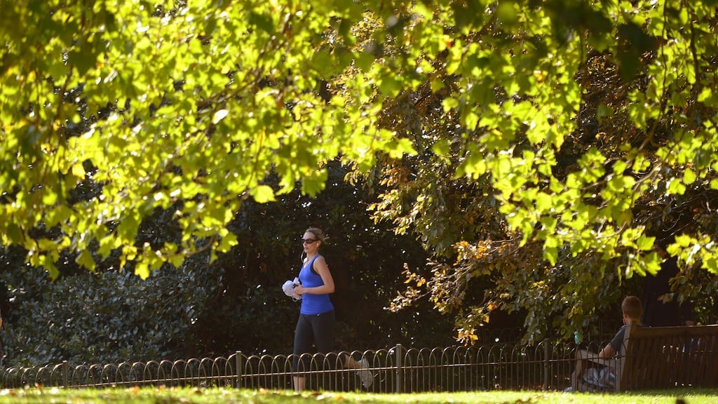 Up the tempo of your run if you want to experience the highs of your earlier running days. Photograph: Anthony Devlin/PA Wire