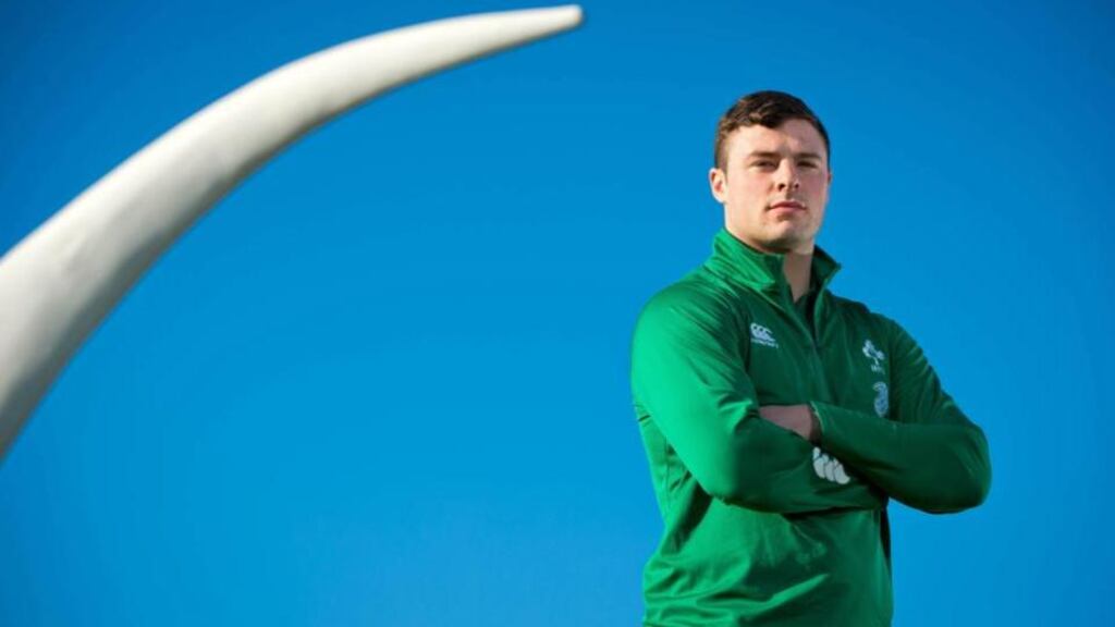 Robbie Henshaw says it was a great feeling to get the win, even sitting in the stands, in last year’s Six Nations, but “it’s a new challenge this year”. Photograph: Morgan Treacy/INPHO
