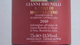 Gianni Brunelli, Rosso di Montalcino 2010, 13.5%, €26.99