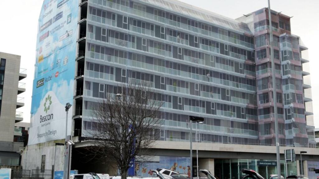 Apartments at Beacon South Quarter in Sandyford, Co Dublin, are among properties Nama is to sell by auction. Photograph: Cyril Byrne
