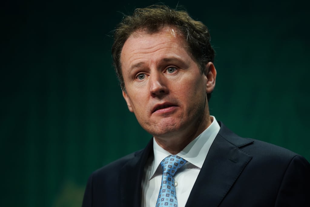 Minister for Agriculture Minister Charlie McConalogue: he will introduce the Second Stage debate on the Agri Food Supply Chain Bill 2022 in the Dáil. Photograph: PA