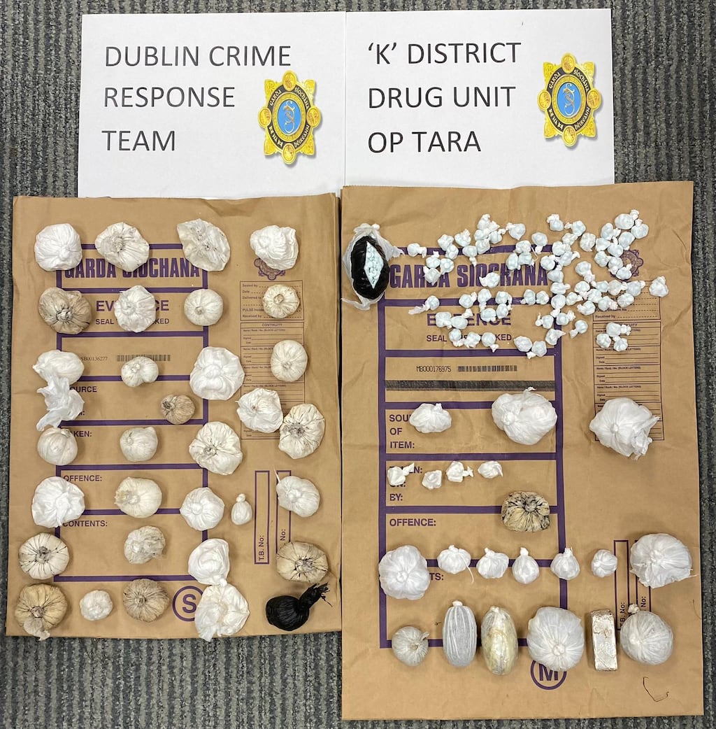 The seized drugs have been sent for analysis.