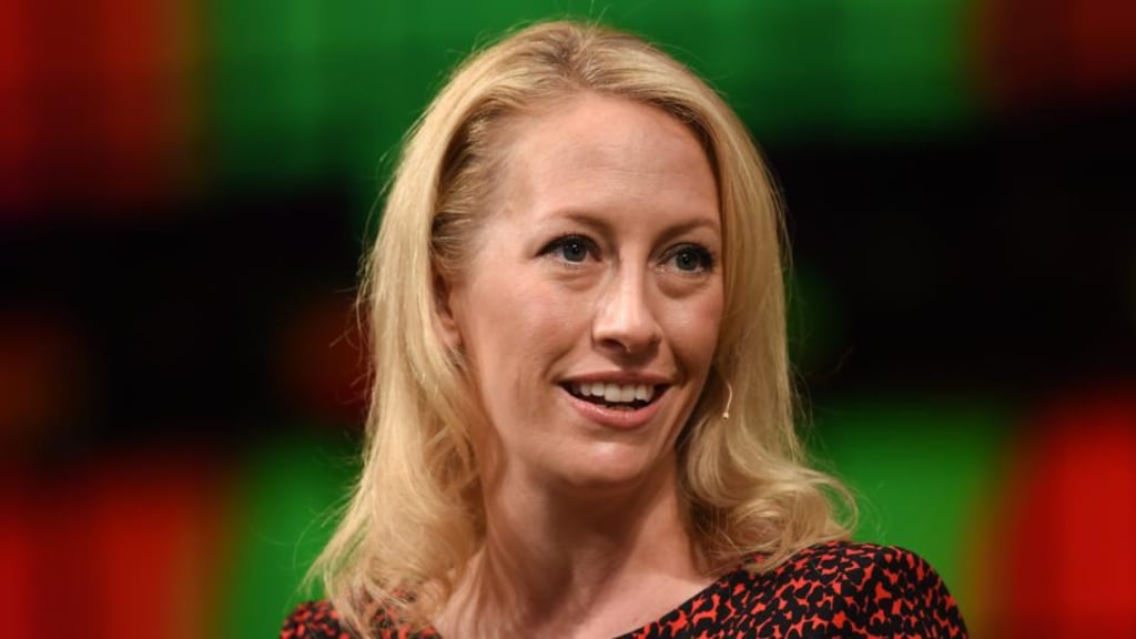 Julia Hartz,president, Eventbrite. Photograph: Stephen McCarthy/SPORTSFILE via Getty Images