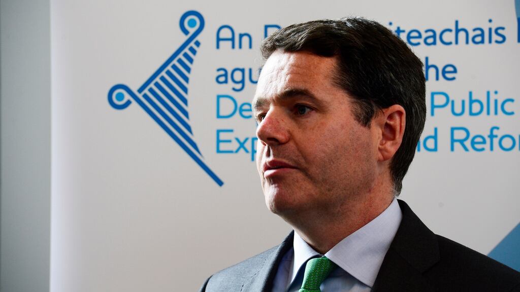 Paschal Donohoe, Minister for Public Expenditure and Reform: South Dublin County Council has written to him and Minister for Transport Shane Ross asking them to “reinstate” the Dart Underground plan. Photograph: Cyril Byrne / The Irish Times