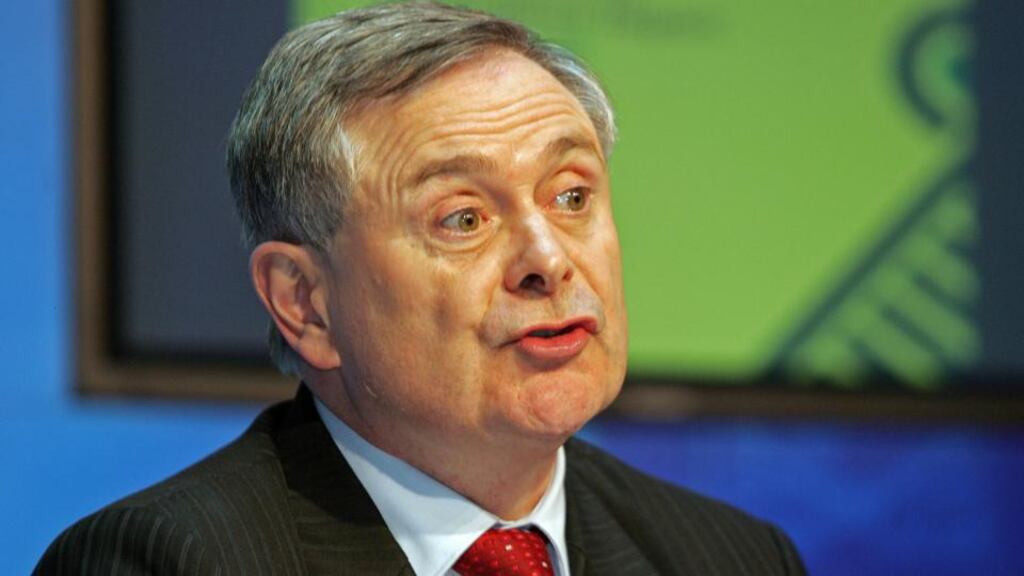 Minister for Public Expenditure and Reform Brendan Howlin: “The deputy has a brass neck.’’ Photograph: Eric Luke