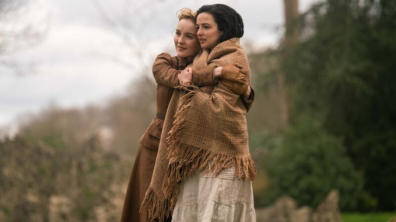 Ann Skelly as Penance Adair and Laura Donnelly as Amalia True in The Nevers