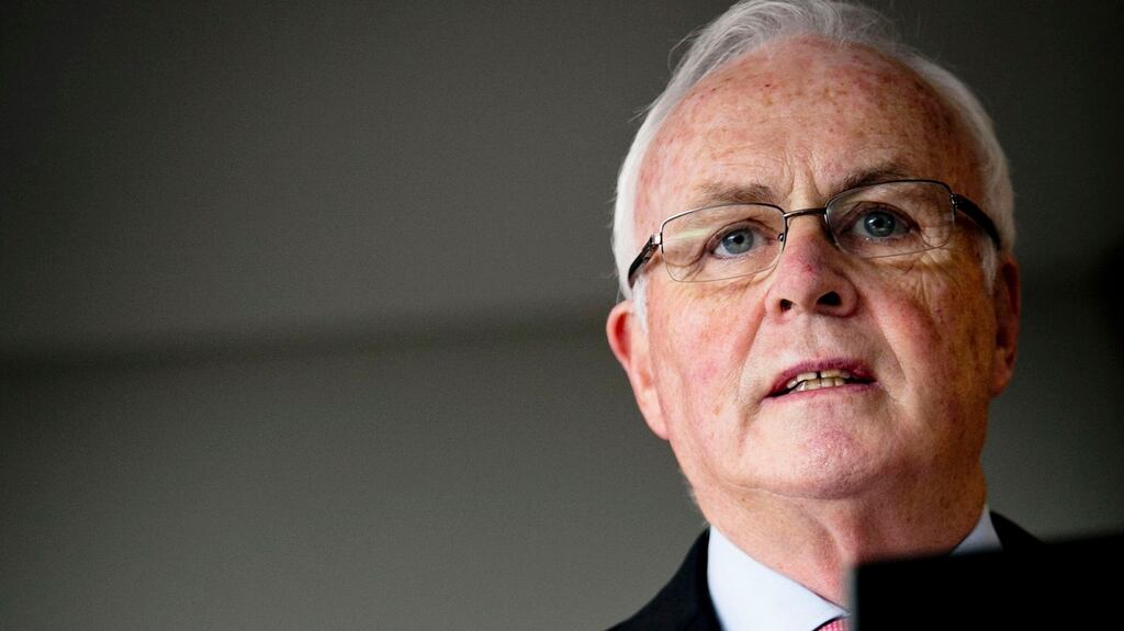 Nama chairman Frank Daly: He has written to Stormont inquiry chairman Daithí McKay to say the agency was not aware of meetings between Frank Cushnahan and possible buyers or of his potential “representation of individuals or companies whose loans had transferred by Nama”. Photograph Chris Bellew/Fennell