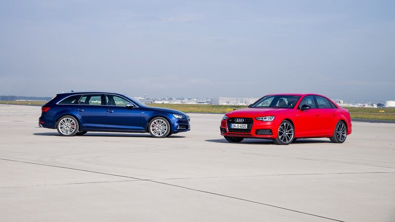 Audi A4 estate and saloon