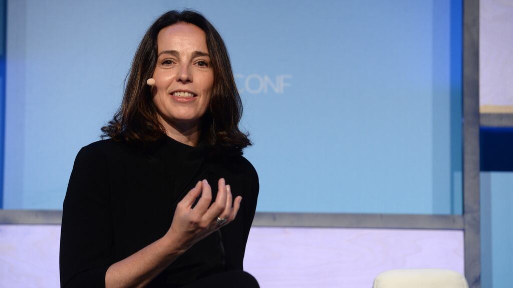 Square chief financial officer Sarah Friar: “If you look at all of the stats on women they’re still pretty bad, frankly.” Photograph: Dara Mac Dónaill