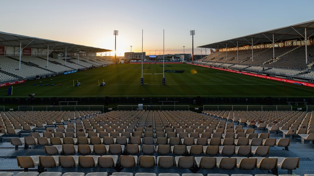 The Orangetheory Stadium in Christchurch – home to the Crusaders. Photo: Getty Images
