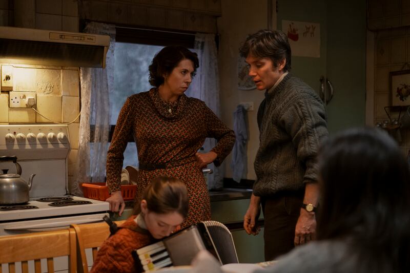 Small Things Like These: Eileen Walsh as Eileen Furlong and Cillian Murphy as Bill Furlong. Photograph: Enda Bowe/Lionsgate