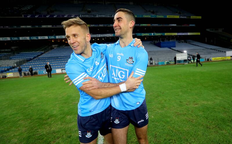 Jonny Cooper: Last weekend, he went to see Dublin play Derry, his first step back into civilian life. But he finds he still watches the game as a Dublin player – he can’t help it. Photograph: Ryan Byrne/Inpho