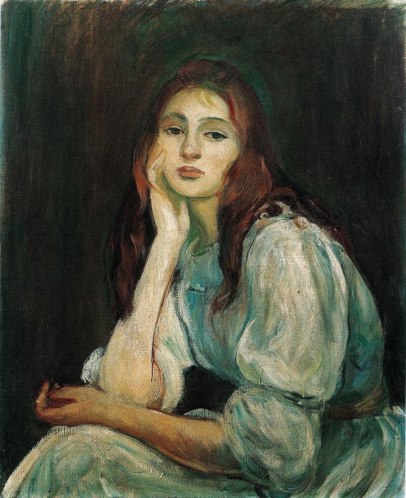Julie Daydreaming, by Berthe Morisot, 1894