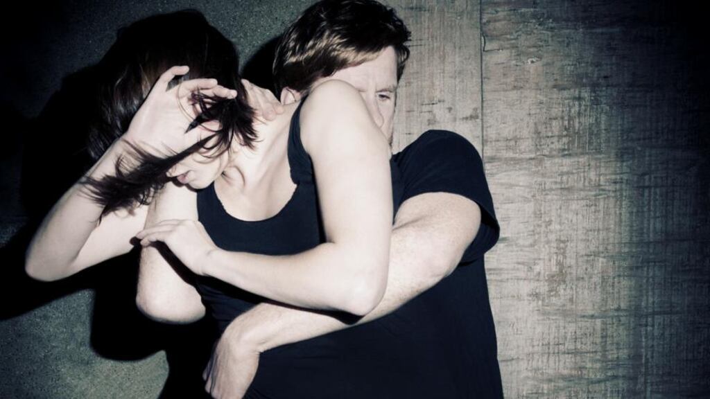 Bryan O’Connell and Liv O’Donoghue in With Raised Arms. Photograph: Luca Truffarelli