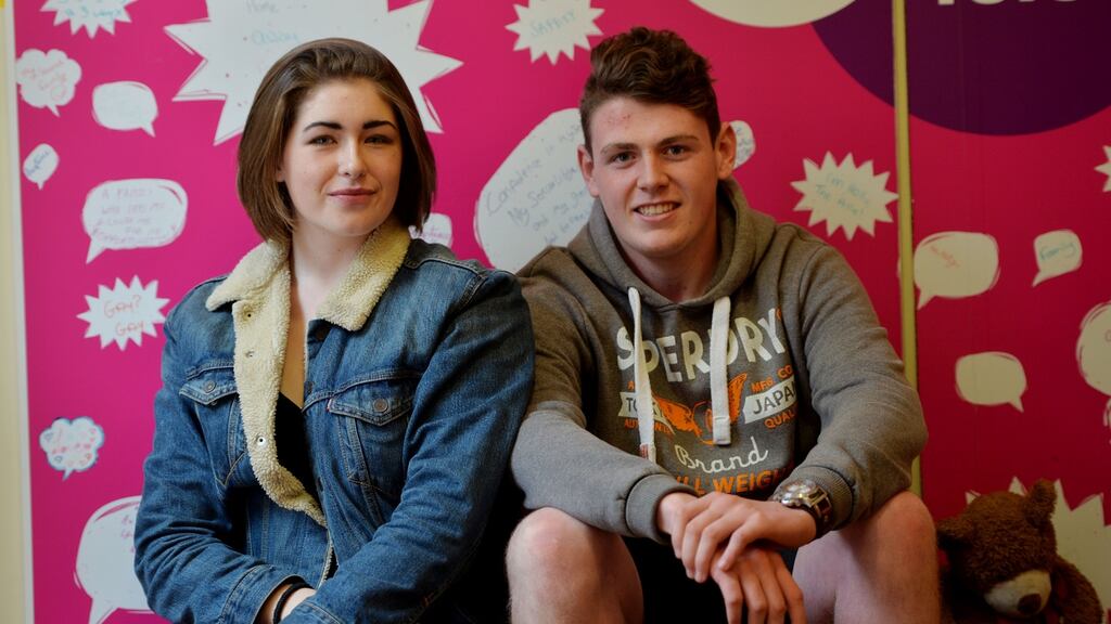 Leah McCabe, from Phibsborough and Steven Murphy from Finglas, Dublin. Photograph: Alan Betson /The Irish Times