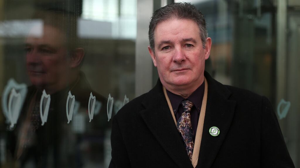 Lay litigant Stephen Manning attempted to arrest a solicitor from the office of the Director of Public Prosecutions (DPP) in the Court of Appeal on Friday. File photograph: Collins Courts.