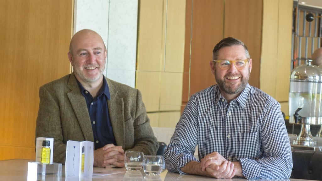 Simon Jackson and John Murray of Modern Botany: “We try and keep it real and keep our feet firmly on the ground.” Photograph: Michael Mac Sweeney/Provision