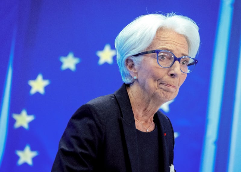 Christine Lagarde, president of the European Central Bank. Photograph: Michael Probst/AP