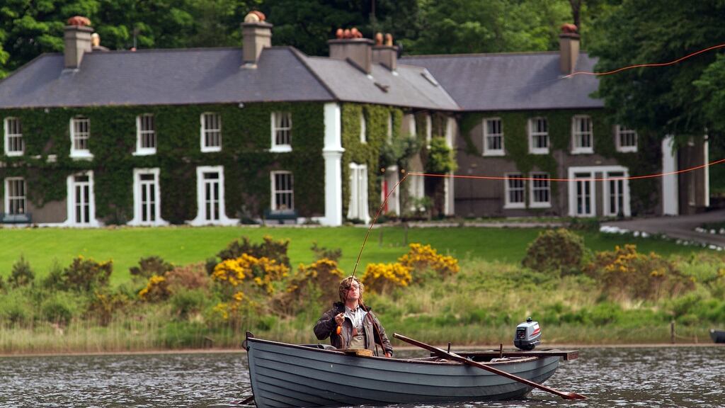 A visitor at  Delphi fishery – a member ot the Great Fishing Houses of Ireland