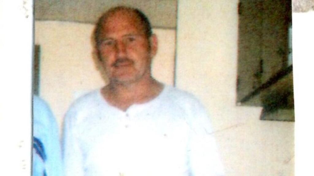 Gerry Nolan died as a result of a fire at his caravan in Deerpark in July 24th, 2006. Photograph: Crimestoppers