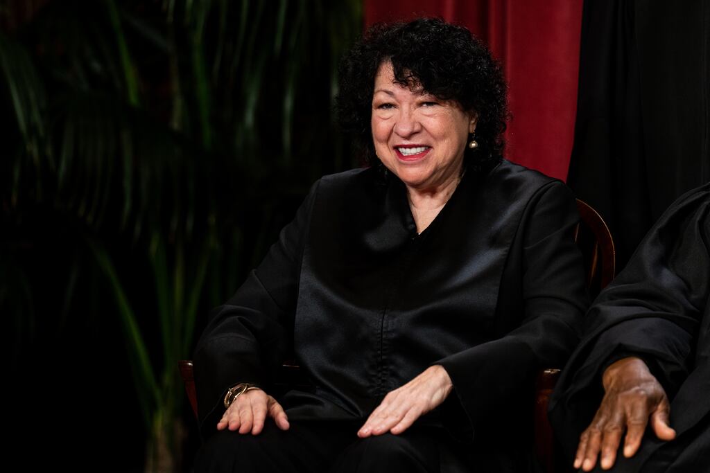 Justice Sonia Sotomayor: 'Let the president violate the law... Let him use his official power for evil ends... that is the majority’s message today.' Photograph: Erin Schaff/New York Times